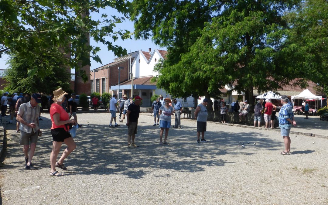 Journée pétanque du 6 juin 2023