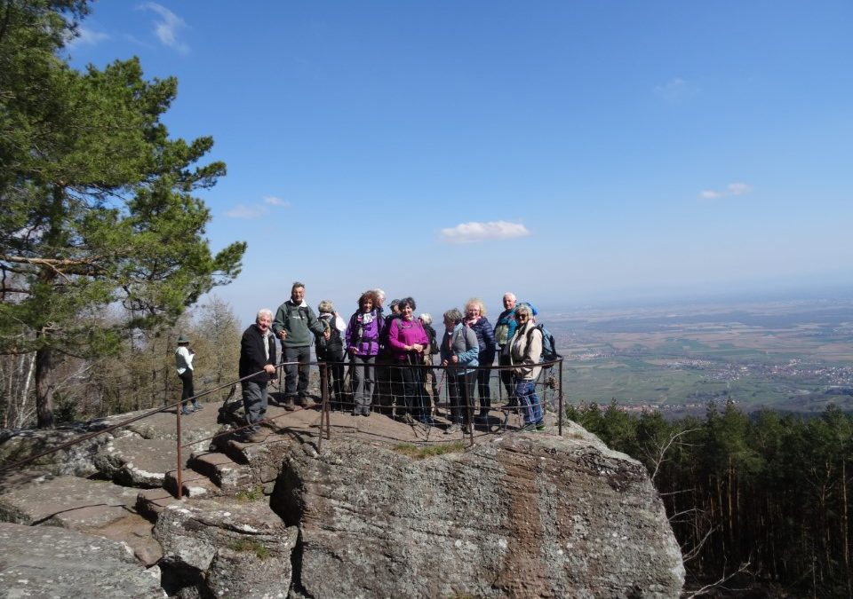 MARCHE MONTAGNE DU 02AVRIL 2025 AU MONT SAINT ODILE.
