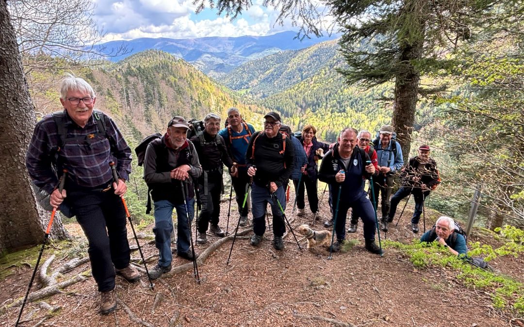 MARCHE MONTAGNE DU 22 AVRIL 2025.
