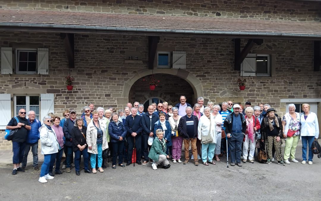 DEJEUNER CROISIERE SUR LE CANAL DES VOSGES LE 15 MAI 2025.