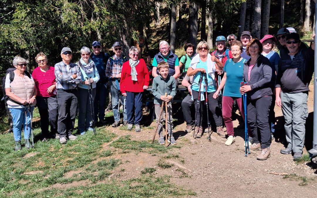 MARCHE MONTAGNE DU JEUDI 9 AVRIL 2026